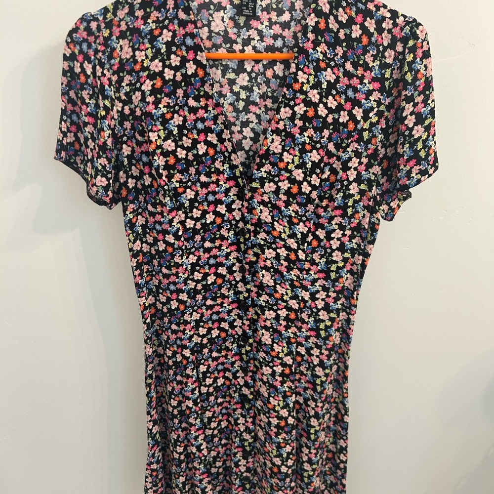 New Look Multicolor Floral Dress